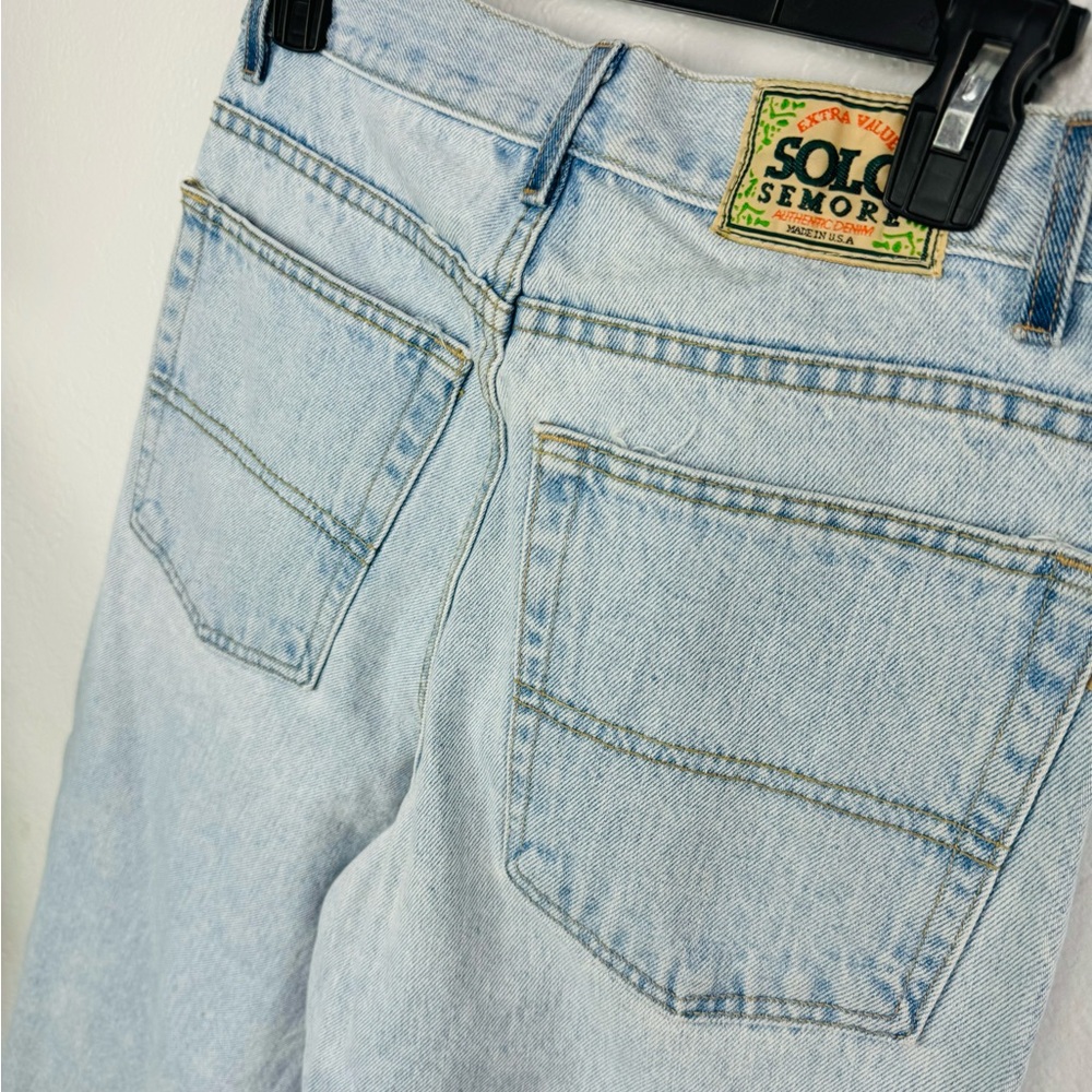 Vintage Extra Value Solo Semore Light Wash Blue Jeans Size 30 - Picture 8 of 10